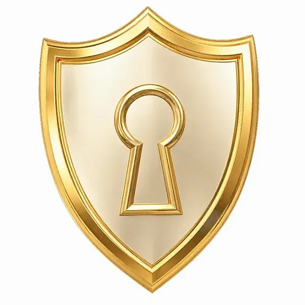 Shield with keyhole — Mfortune