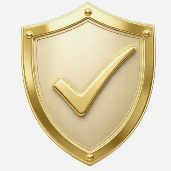 Checkmark shield — Mfortune