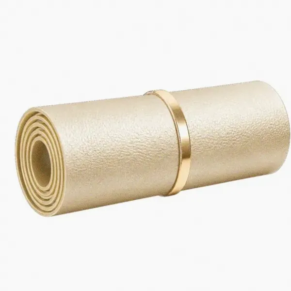 Rolled leather mat — Mfortune