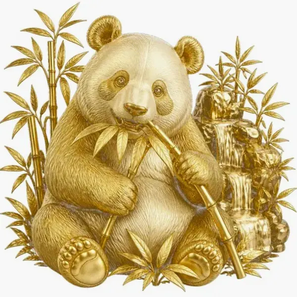 Panda eating bamboo — Mfortune