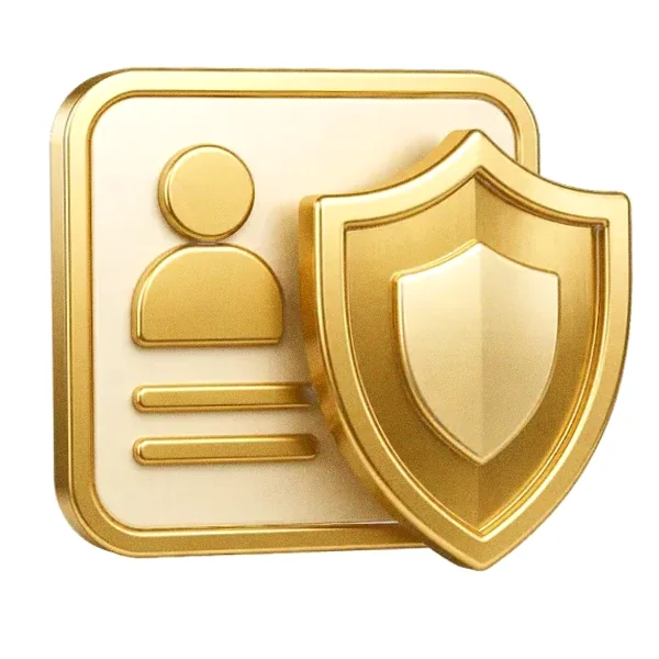 Shield and id card — Mfortune