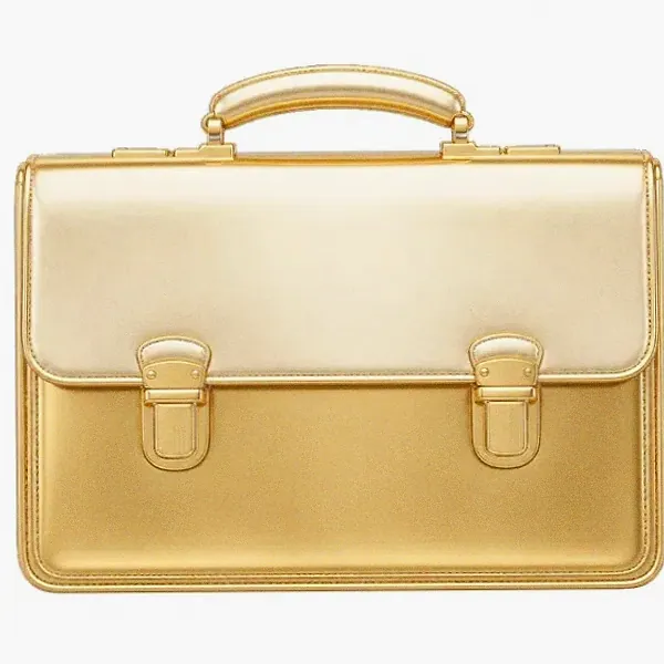 Leather briefcase — Mfortune