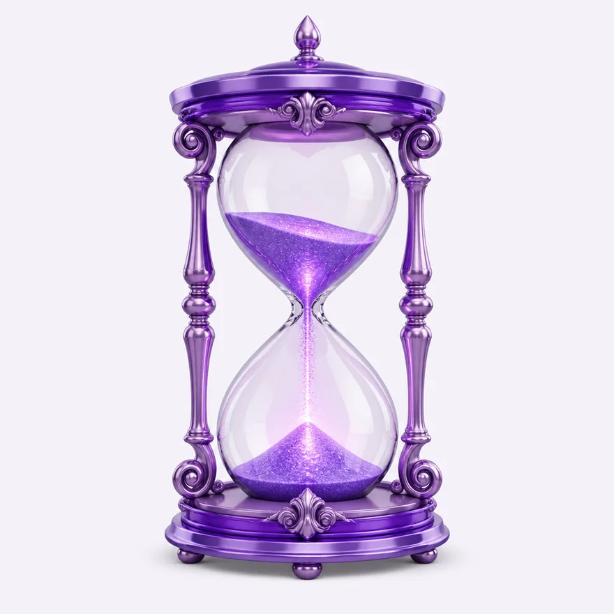 Ornate hourglass — Mfortune